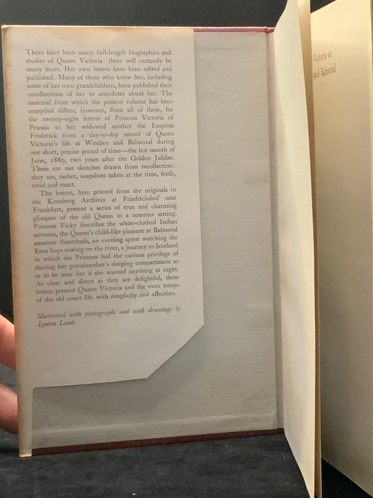 Queen Victoria Windsor Balmoral Letters Pope-Hennessy 1959