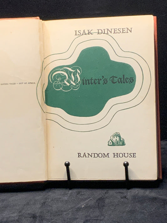 Winter’s Tales. Isak Dinesen. First US Edition (1942)