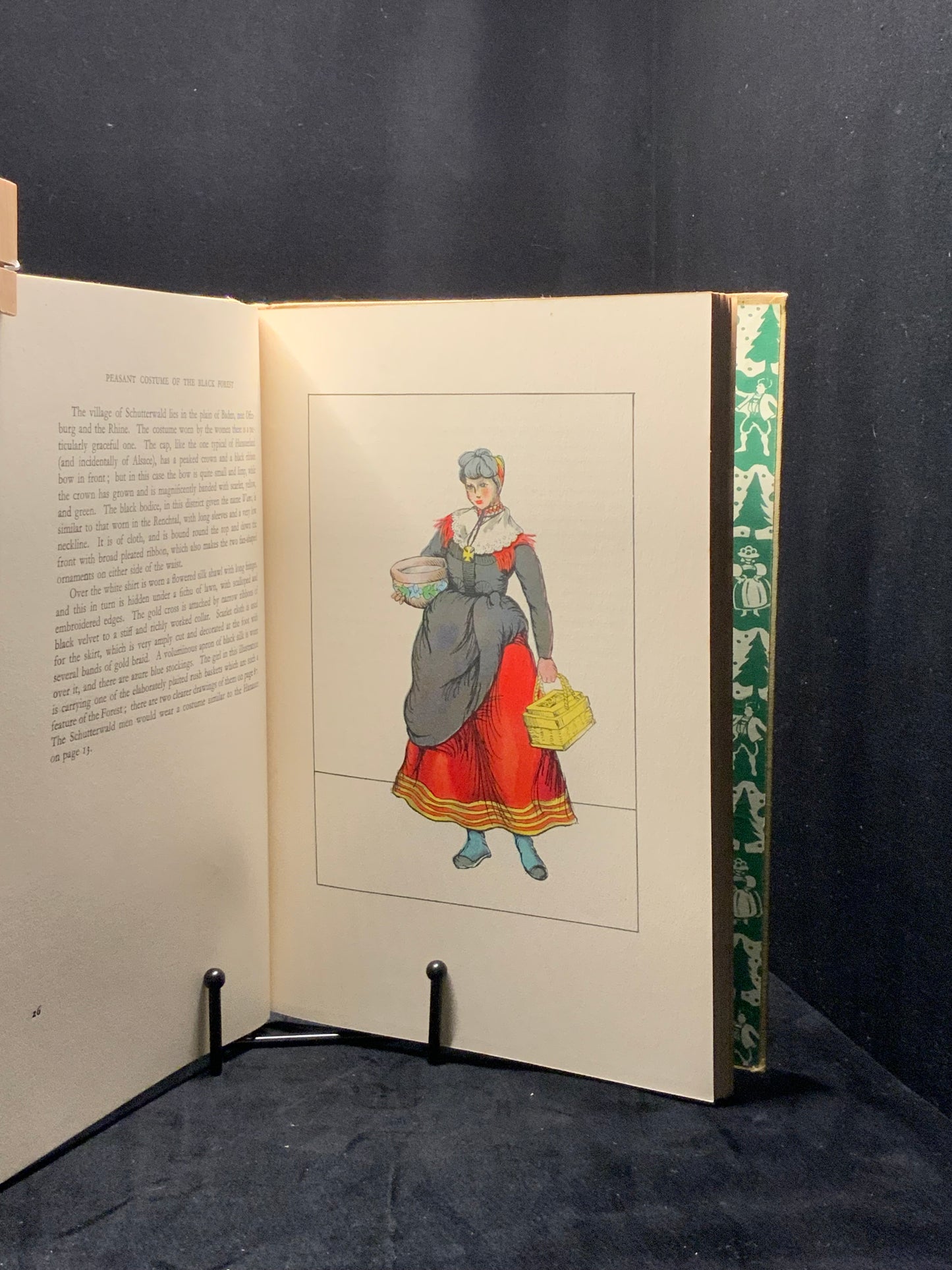 Peasant Costume of the Black Forest. 1st Edition. Dora W. Pettigrew. 1937.