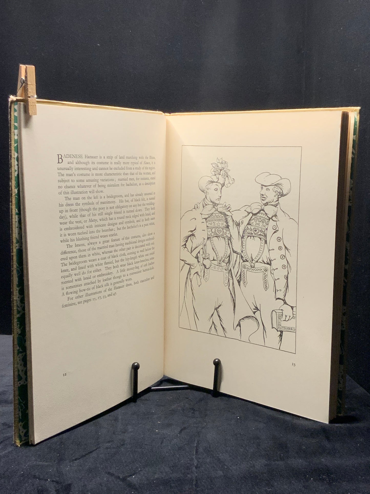 Peasant Costume of the Black Forest. 1st Edition. Dora W. Pettigrew. 1937.