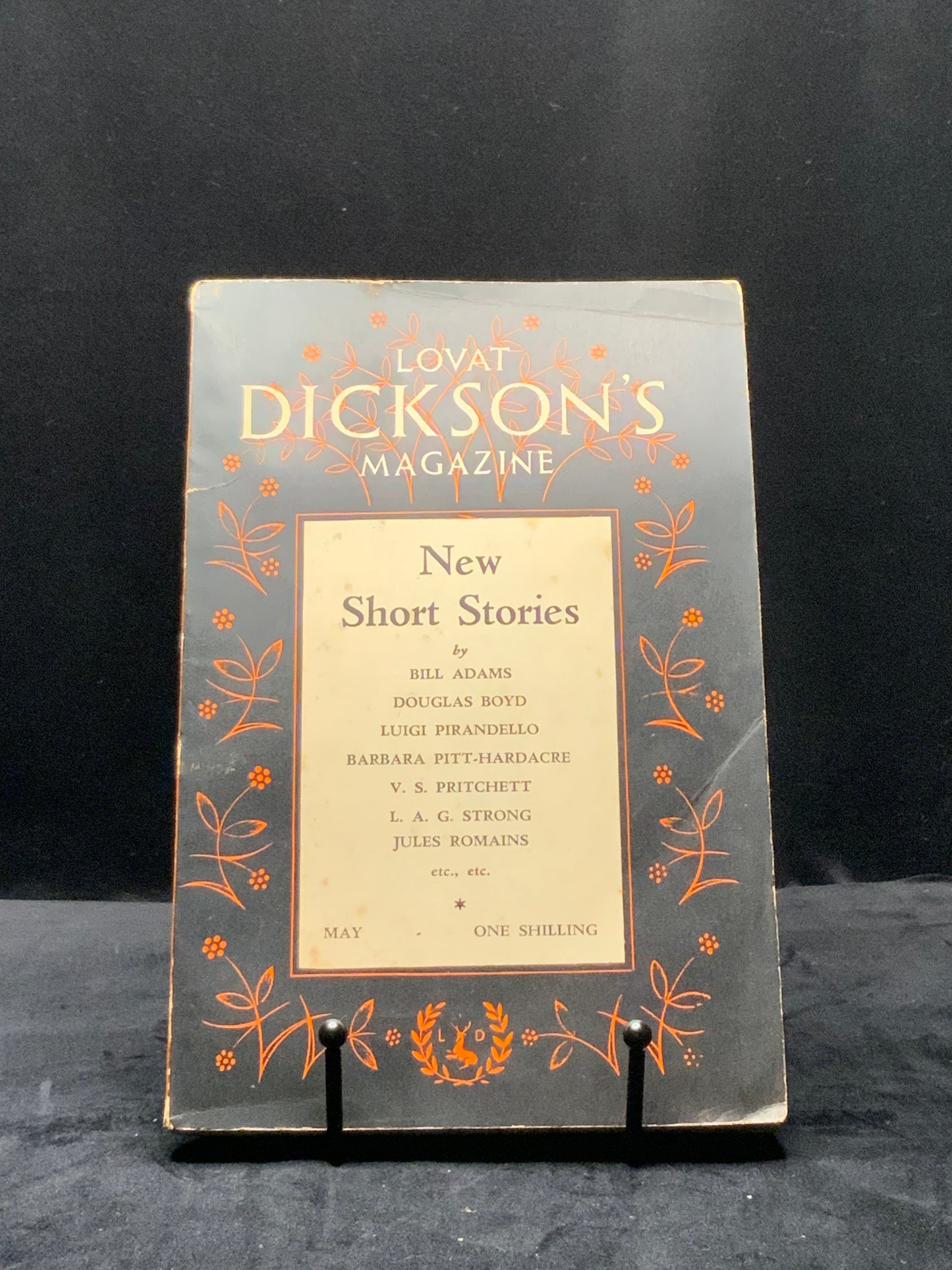 Lovat Dickson’s Magazine. May 1934. Vol. 2 No. 5. Luigi Pirandello. V. S. Pritchett. P. Gilchrist Thompson Ed.