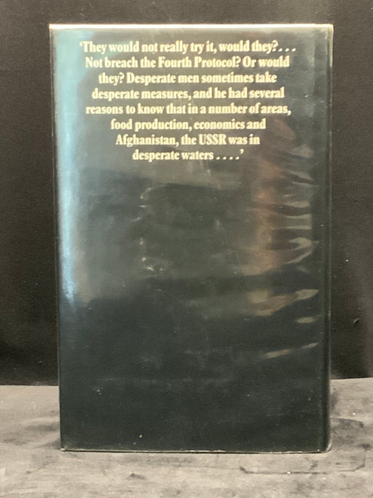 The Fourth Protocol, Frederick Forsyth, thriller, 1st edition (1984)