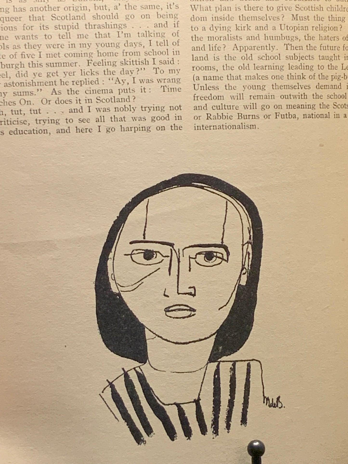 Scottish Art and Letters: A Quarterly Review of Literature and the Liberal Arts. Number 1. 1944. R Crombie Saunders (Ed.)
