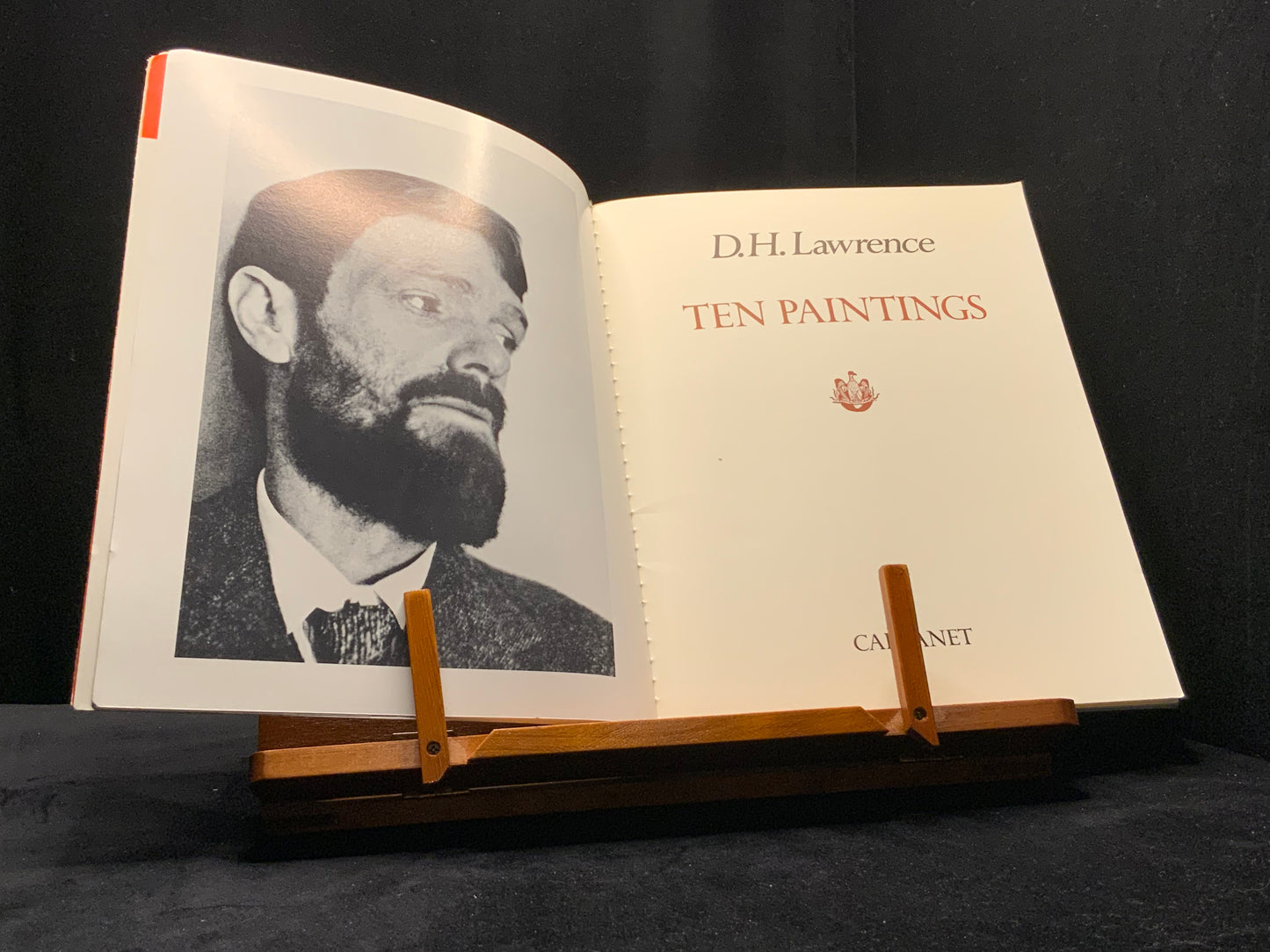 D.H. Lawrence, Ten Paintings. Limited 1st Edition. Carcanet (1982).