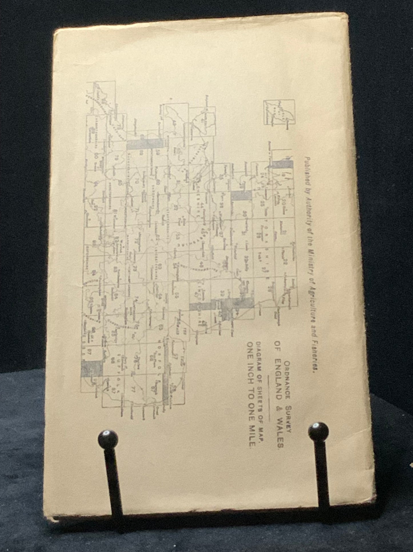 Ordnance Survey Contoured Road Map of Leicester. Sheet 63. Popular Edition. Scale One Inch to One Mile (1933) (OS)