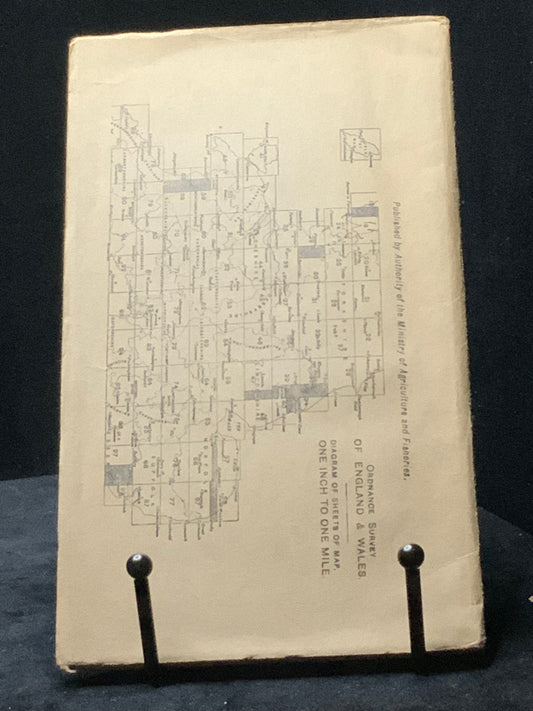 Ordnance Survey Contoured Road Map of Leicester. Sheet 63. Popular Edition. Scale One Inch to One Mile (1933) (OS)