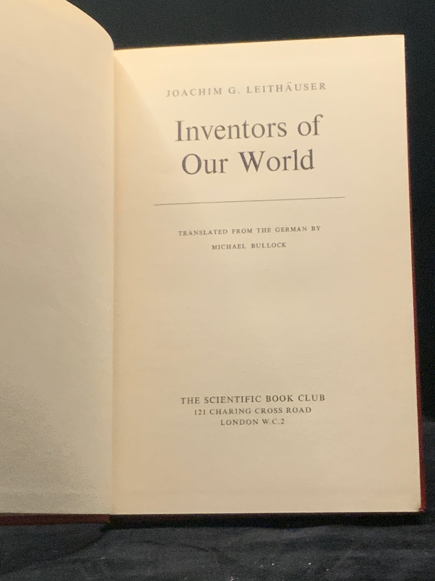 Inventors of Our World Joachim Leithäuser 1958 History Tech (Joachim Leithäuser)