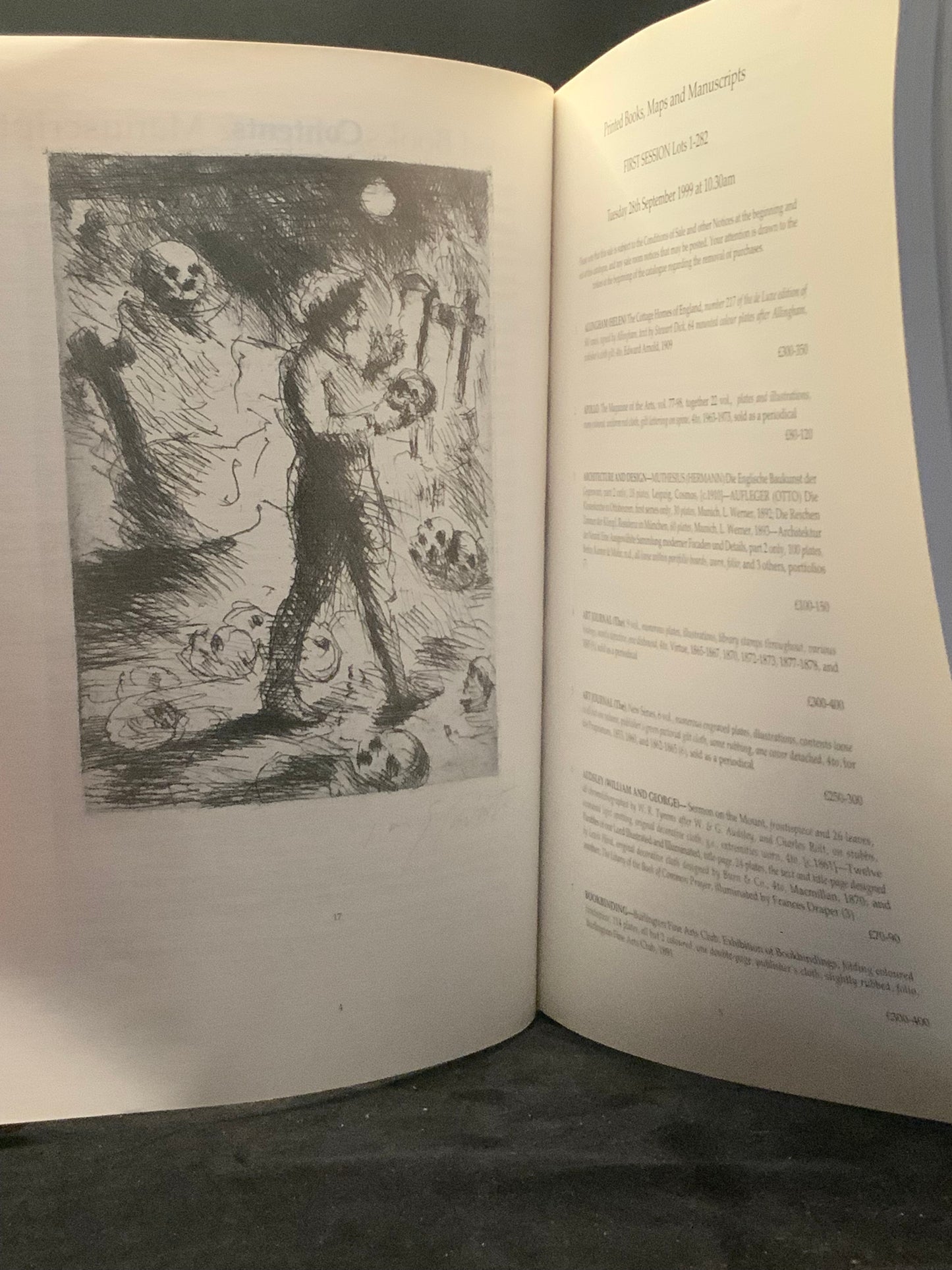 Bonhams Printed Books Maps Manuscripts Auction Catalogue 1999 (Bonhams Knightsbridge)